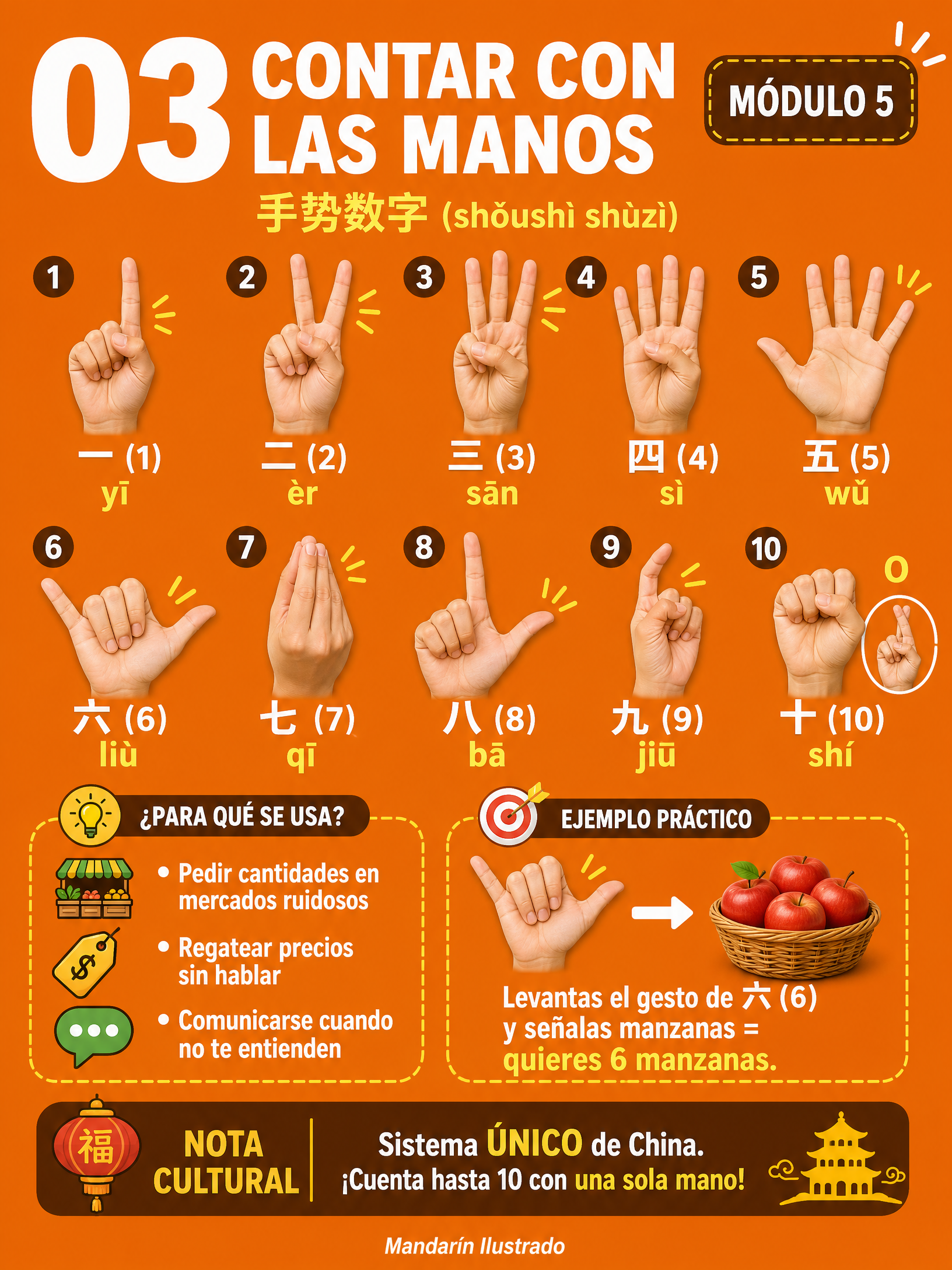 Contar con las Manos